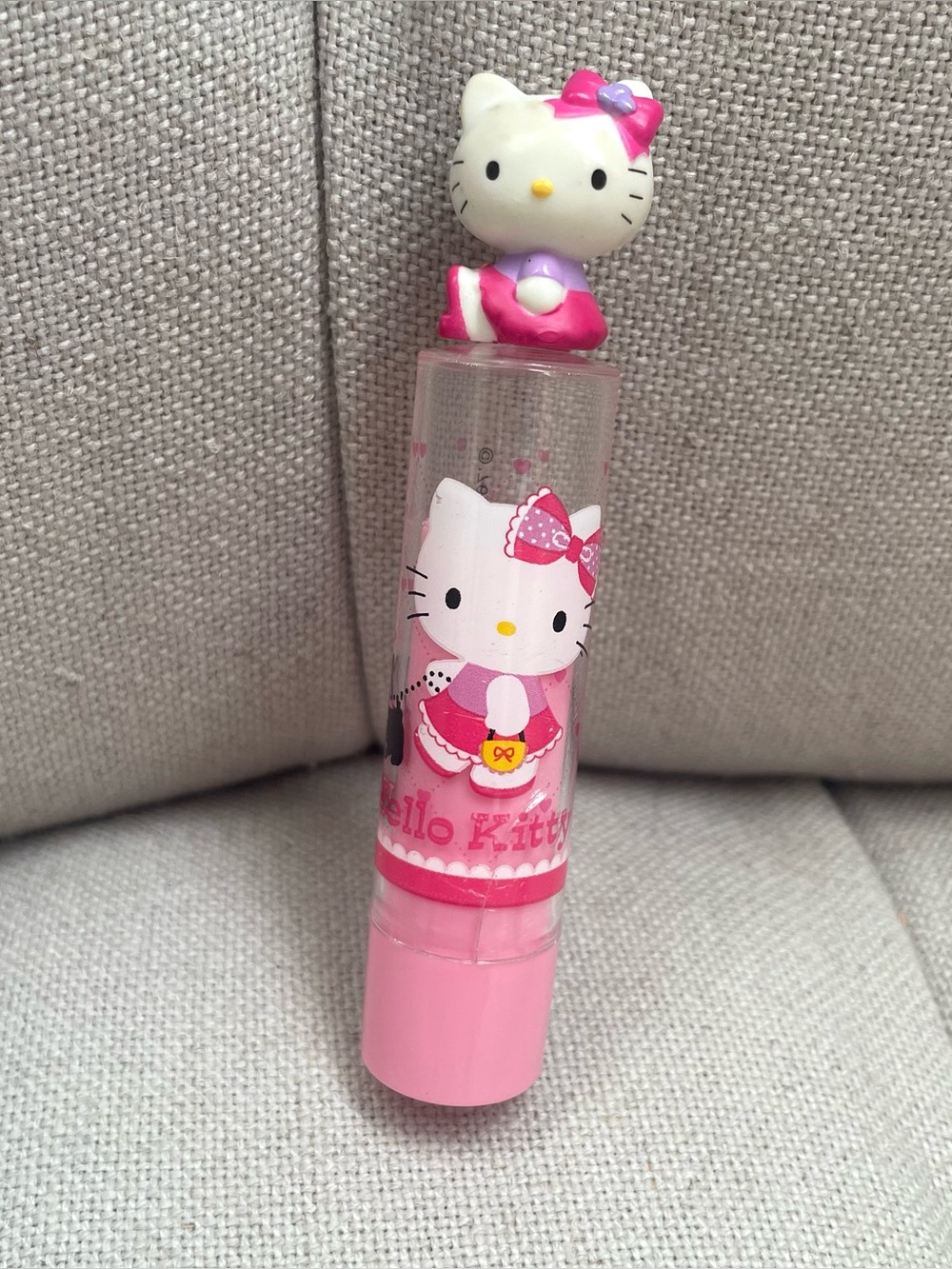 🩷 Empty 3D Hello Kitty vintage lip balm lipstick case